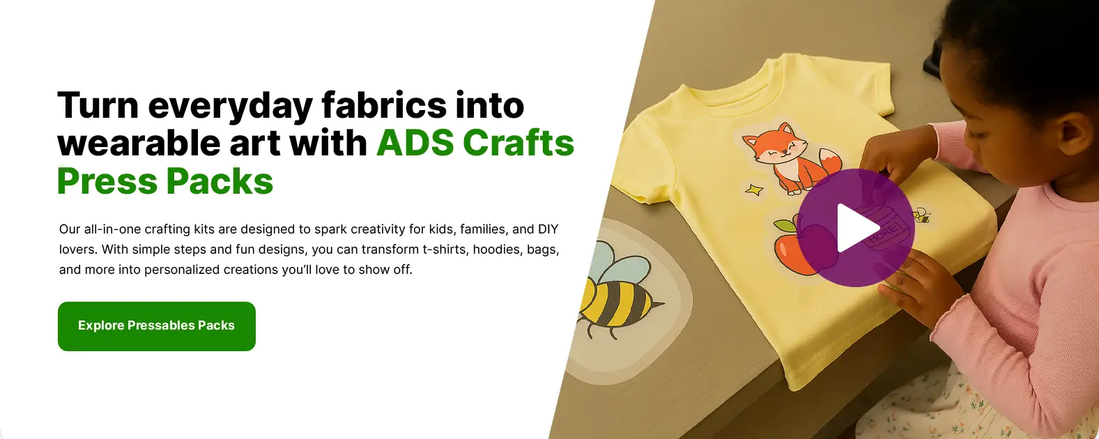 Ads craft press packs