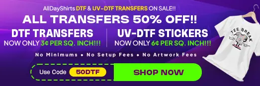 DTF Transfers Banner