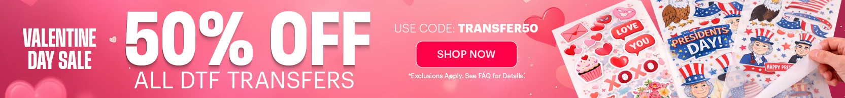 AllDayShirts UV Direct to Film Stickers